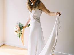 All three dresses above were made from different types of a satin fabric. Our Definitive Wedding Dress Fabric And Material Guide
