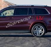 Custom Mercedes GL All Fender Flares - Sarona