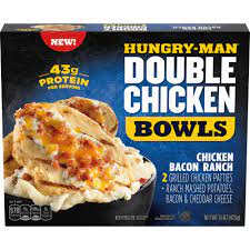 Boil potatoes in salted water until soft. Hungry Man Double Chicken Bacon Ranch Bowls With Mashed Potatoes Frozen Meal 15 Oz Fry S Food Stores