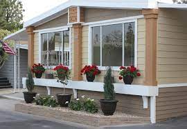 Mobile Home Exterior Remodeling Ideas Mobile Homes Ideas Mobile Home Exteriors Exterior Remodel Home Exterior Makeover