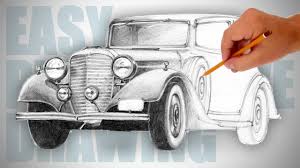 This is the time when they most need care because most of the time they. How To Draw A Retro Car Easy Perspective Drawing 18 Youtube