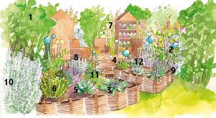 Dossiers Jardin Massif Dessin Jardin Massif Fleurs