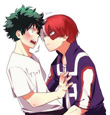 Cursed drawing of deku i did last year. Deku And Todoroki Ship Name