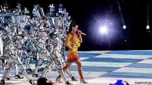 A general view of recording artist katy perry performs during the half time show in super bowl xlix at university of. What You Missed Overnight Katy Perry S Super Bowl Spectacular Bbc News