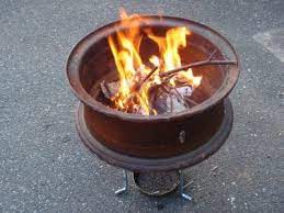 自作の激安最強 焚火台 アウトドア コンロ 焚火台 焚き火台