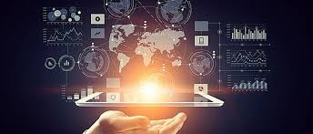 Technology Background Fundo De Linkedin Graficos Excel Tecnologia