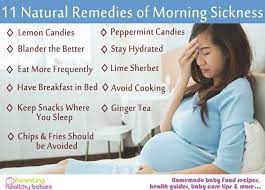 11 Natural Remedies To Get Rid Of Morning Sickness During Pregnancy - Great  Bend Tribune