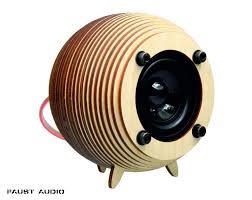 Bausatz Fur Design Lautsprecher Kugel Aus Holz 10cm Alle Teile Enthalten Mit Visaton Fr58 Speaker Design Design Etsy