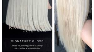 Lauren conrad's hairstylist, kristin ess, chatted with instyle.com about her start in beauty, her new kristin ess haircare products, and the most popular hair color trend for 2019. Toning Blonde Hair With Kristin Ess Signature Hair Gloss In Platinum Youtube