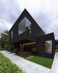 A house with black brick is even more appealing because the bricks add a lot of texture to the house. Black Brick Vila In Damavand Iran By Re Villa