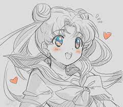 sailor moon キャラクタースケッチ セーラームーン イラスト イラスト