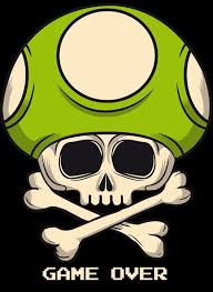 Hongo Skull On Behance Skull Art Art Mario Art