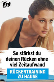 Zehn übungen für dein beintraining zuhause, mit bildern und videos für anfänger und fortgeschrittene! Pin Auf Ruckentraining