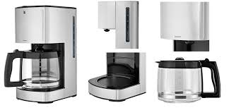Original wmf kaffeemaschine, 2 vorratsbehäter außen edelstahl, innen porzellan, beheizt, mit schwenkbarer brüheinheit. Kaffeemaschine Skyline Von Wmf Nur Noch 39 00