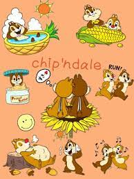 chip dale fondos おしゃれまとめの人気アイデア pinterest elimate chan 可愛いイラスト チップとデール 壁紙 チップとデール