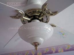 Krylon Spray Paint Ceiling Fan Revamp D Ceiling Fan Krylon Spray Paint Painting Ceiling Fans