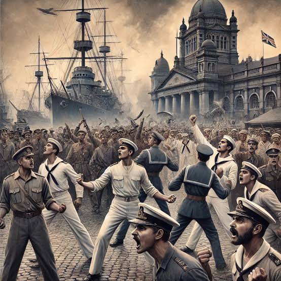 Royal Navy Revolt Mumbai: The Fire for Indian Independence - Genuine Hindu Info Source
