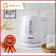 Pasalnya, daya listrik teko listrik airlux ini berada jauh di bawah ketel listrik lainnya, yakni hanya 350 watt. Teko Ketel Pemanas Air Listrik Kettle Listrik Low Watt 1liter Idealife Il 118 Terbaru Agustus 2021 Harga Murah Kualitas Terjamin Blibli