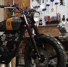 yamaha ybr 125 factor ed cafe front picture 単車 バイク