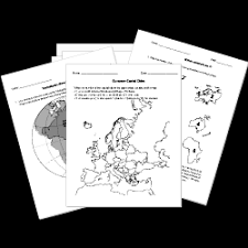 Students will create their own map. Free Printable World History Worksheets Tests And Activities