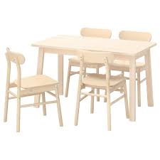 Out of 5 starswrite a review. Norraker Ronninge Table And 4 Chairs Birch Birch Ikea