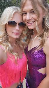 A lil then and now because this sweet not so little baby of mine is  officially a SENIOR 😭💜💛