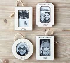 One simple idea is adding a new christmas ornament to the tree each year for your child to mark a favorite character, hobby or other interest. 2020 Baby S First Christmas Frame Ornament Pottery Barn