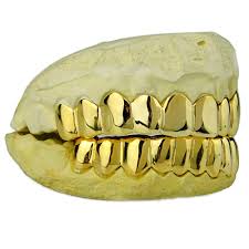 Gold plated grillz are dental accessories made from either silver or steel with a gold plating. Real Solid 14k Gold Teeth Custom Grillz