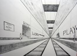 Creative Drawing Perspective Drawing Perspective Art Linear Perspective Art