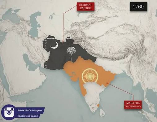 The year is 1760... Just moments before the massive storm that would reshape the destiny of India! ⚔️🌍 Take a close look at the map; rising from the south is a colossal