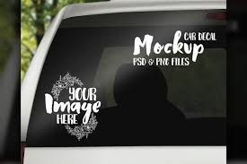 Car Decal Mockup By Styledproductmockups On Creativemarket