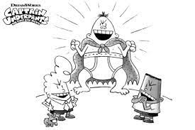 It's also surprising to see how dav pilkey's comic series, which has been so popular and has been selling well since 1997, was only glimpsed by hollywood two decades later. Free Captain Underpants Coloring Pages 101 Coloring