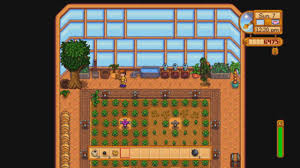 Stardew Valley Planting Trees On Walkway Of Greenhouse Year Round Fruit Nintendo Switch Youtube
