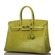 Translation of anis vert in english. Hermes Vert Anis Shiny Porosus Crocodile Birkin 35cm Palladium Hardware Madison Avenue Couture