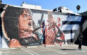 He was 7 when his family immigrated to the los angeles suburb of pasadena, setting the stage for his rise to. New Eddie Van Halen Mural Unveiled On Late Guitarist S Birthday