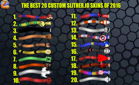 Tutorials on unlocking skins are shown here. Top 20 Slither Io Skins 2016 Slither Io Game Guide