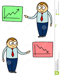 Business Chart Cartoon Stock Illustration Illustration Of