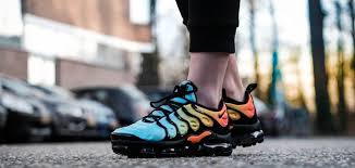 Black And Gold Vapormax Plus On Feet Nike W Air Vapormax Plus Black Bleached Aqua Vivi Sulfur Sneakers All Sizes Nike Runningshoes Sneakers Nike Shoes