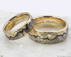 Mountain Machinist Wedding Band Set Wedding Band Sets Wedding Rings Matching Wedding Rings