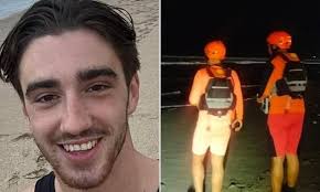 Desperate search is launched for missing tourist Harrison Edward Nada  Kontounas in Bali after he disappeared at a beach