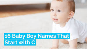 Charlie, christopher, cooper, and crawford are just some examples of the hundreds of strong baby boy names on this list. 16 Baby Boy Names That Start With C Youtube