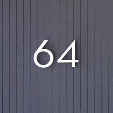 Shop a large selection of mailbox numbers, letters, and decals available in a variety of fonts, sizes, and colors. Numbers Letters Modern House Numbers