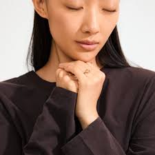 LULU sun stack ring gold-plated