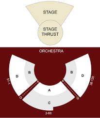 Theatre At The Center Munster In Seating Chart Stage