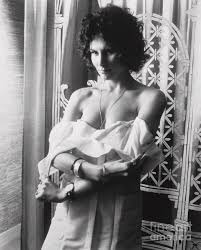Linda Lovelace Undressing On Screen by Bettmann