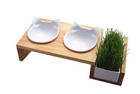Pre Order Now Available Oct 22 Did You Know Cats Are Natural Crouch Eaters And Prefer Eating From An Elevated Positio Cat Food Stand Cat Bowls Cat Supplies