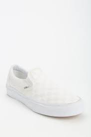 Black And Grey Checkered Slip On Vans Urban Outfitters Slip On Sneaker Sneakers Vans