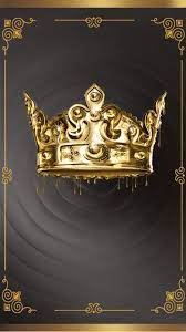 Black Minimalist Luxury Crown H5 Background Black Background Wallpaper Crown Background Iphone Background Images