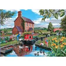 Maybe you would like to learn more about one of these? Peche Au Canal 400 Pieces Most Beautiful Paintings Puzzle Art Cottage Art