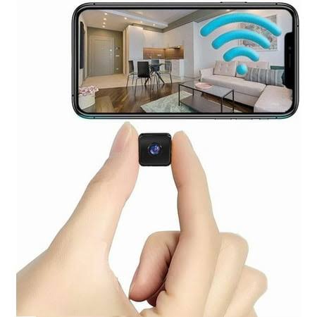 Mini Indoor Security Wireless Home Camera Small Outdoor WiFi Pet Cameras,1080P Nanny Cam
